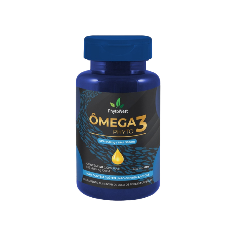 Ômega 3 Phyto Phytowest – 120 cápsulas (1400mg cada)