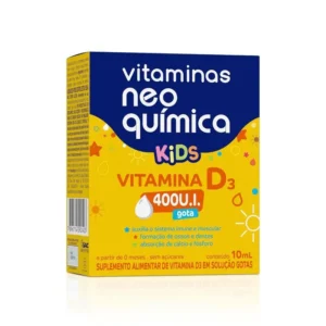Vitamina D3 Kids 400UI em Gotas – Neo Química (10ml)