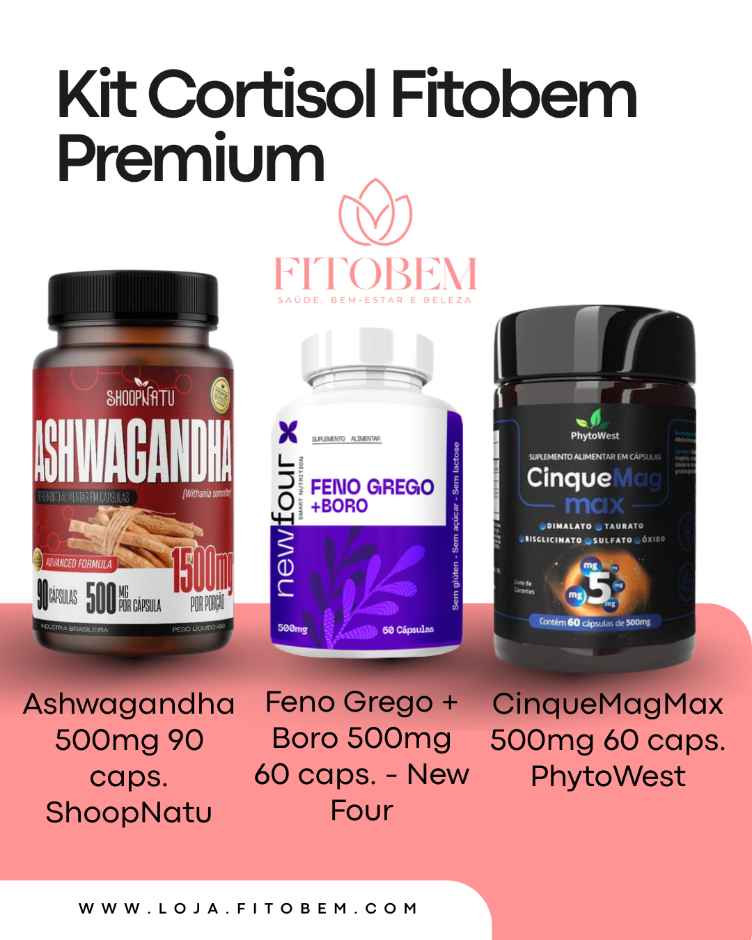 Kit Cortisol Fitobem Premium